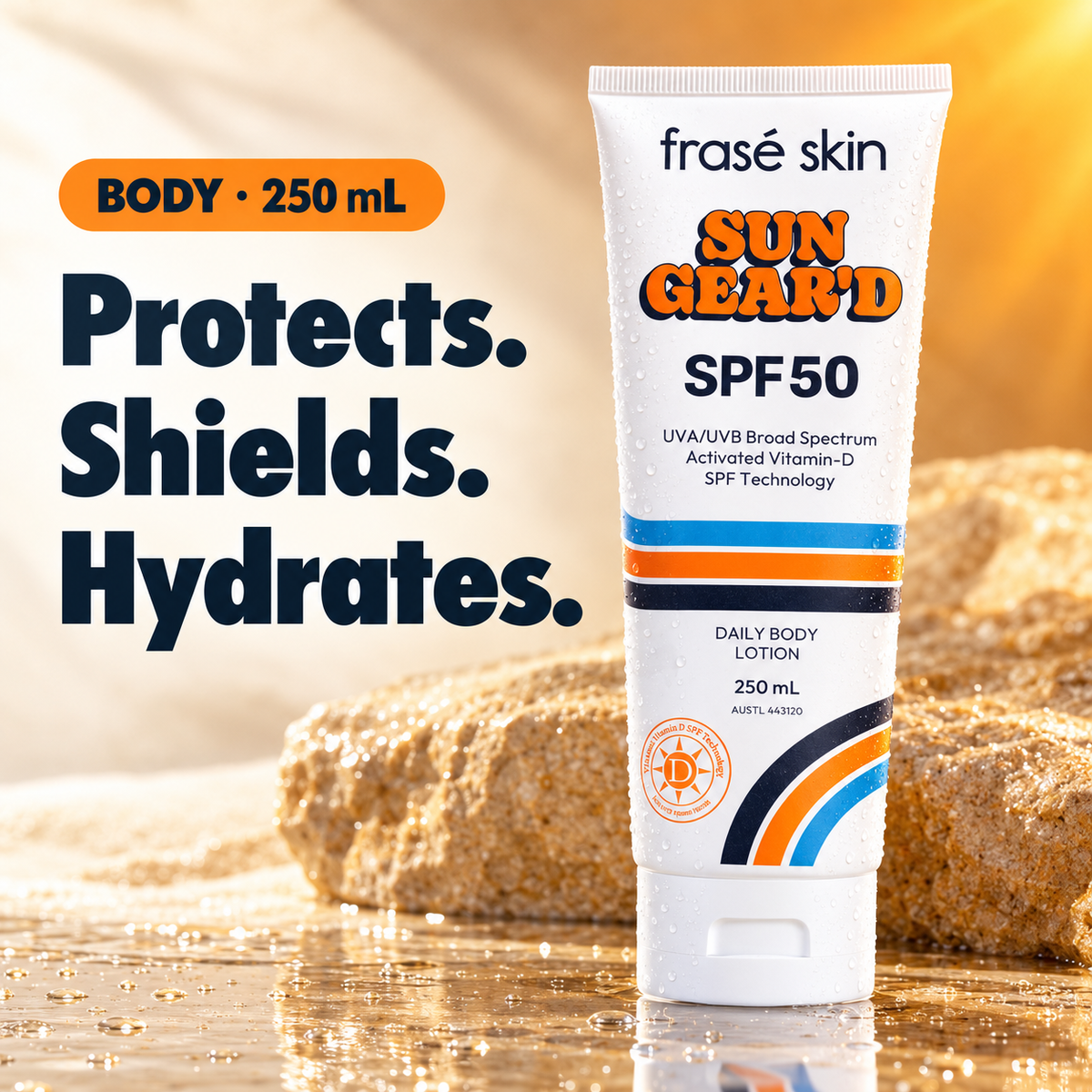 SPF50 250ml Daily Body Lotion
