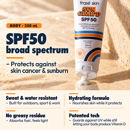 SPF50 250ml Daily Body Lotion