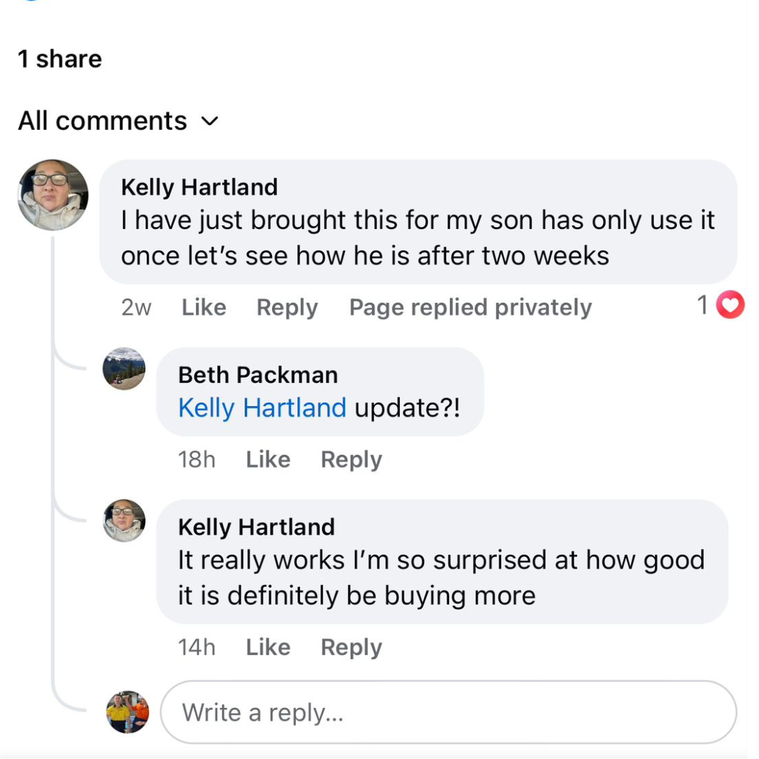 Other Mums Pointed Me in the Right Direction